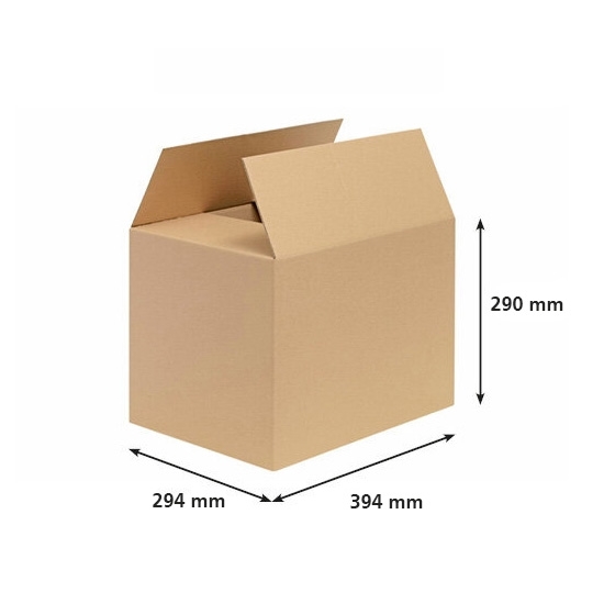 Kartonová krabice 394x294x290 mm 3VVL