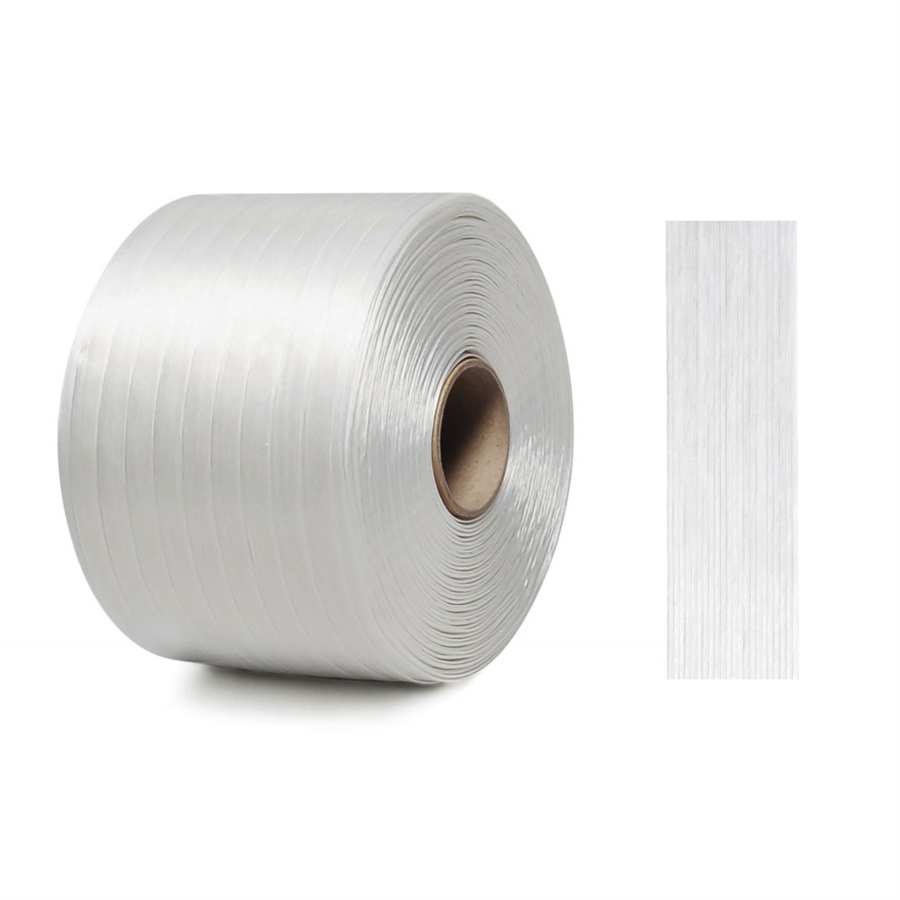 PES textilní páska lepená - šíře 16 mm, návin 850 m