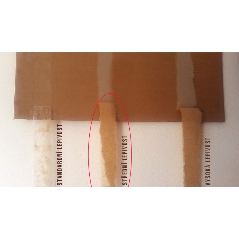 Lepící páska 48 mm x 60 m - střední lepivost / transparent
