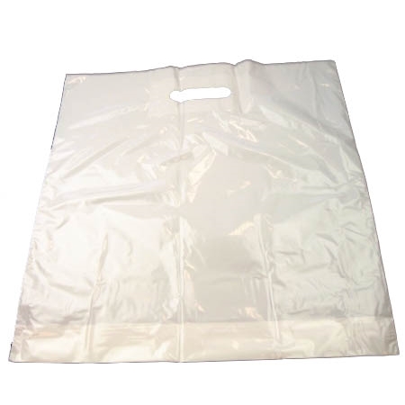 Igelitová taška bílá 380x450 mm / 50 ks