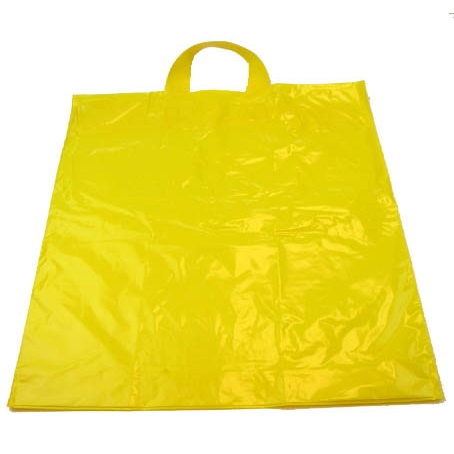 Igelitová taška 380x450 mm / 25 ks žlutá