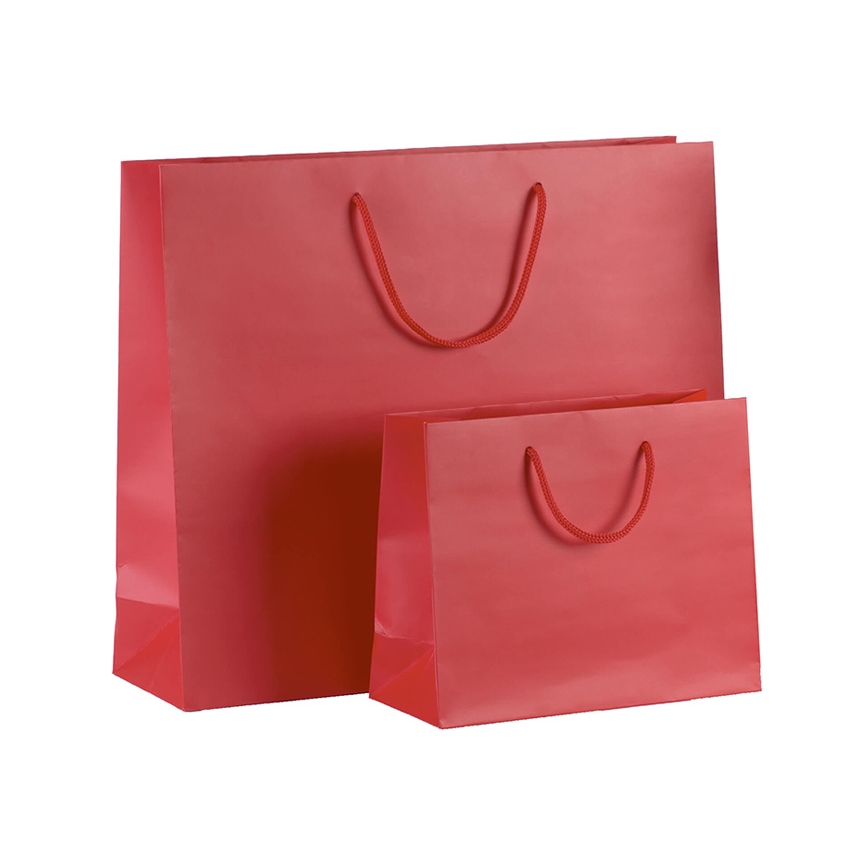 Dárková taška luxusní 420x120x360 mm červená