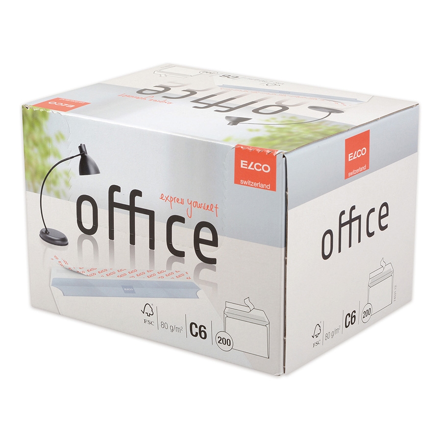 Obálky C6 ELCO Office Box - 200 kusů