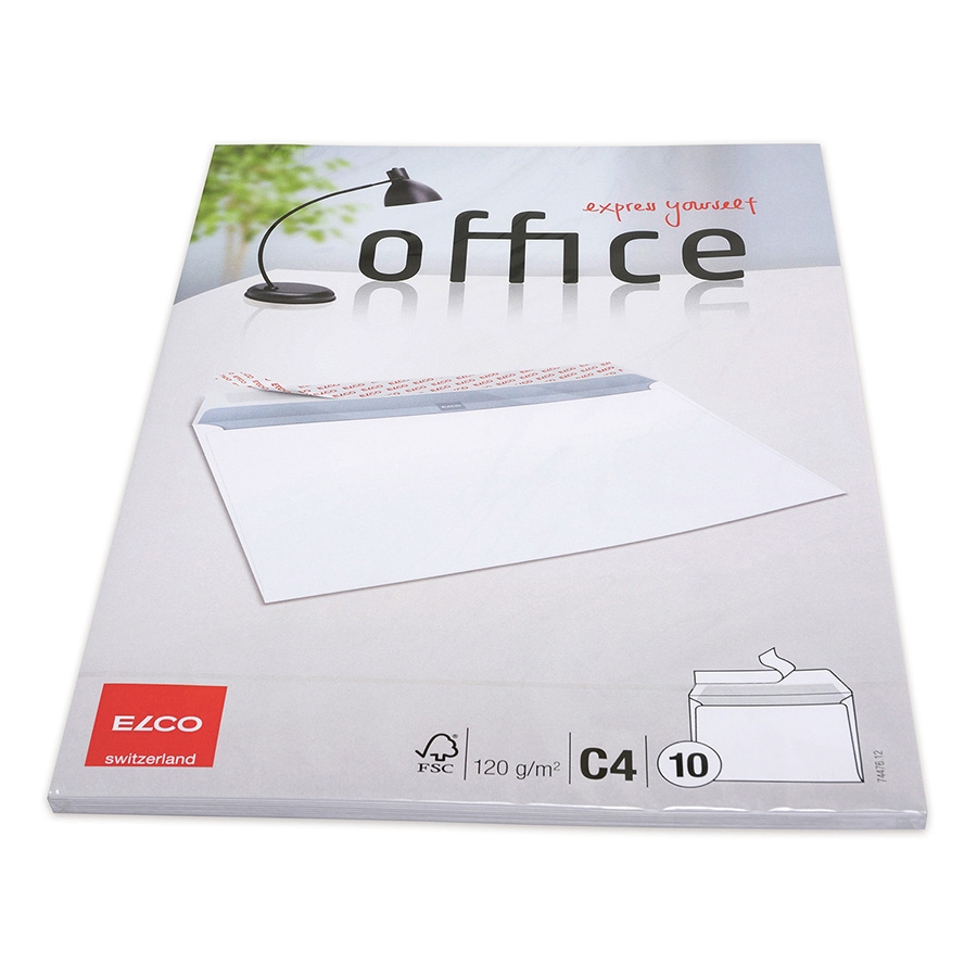 Obálky C4 ELCO Office - 10 kusů
