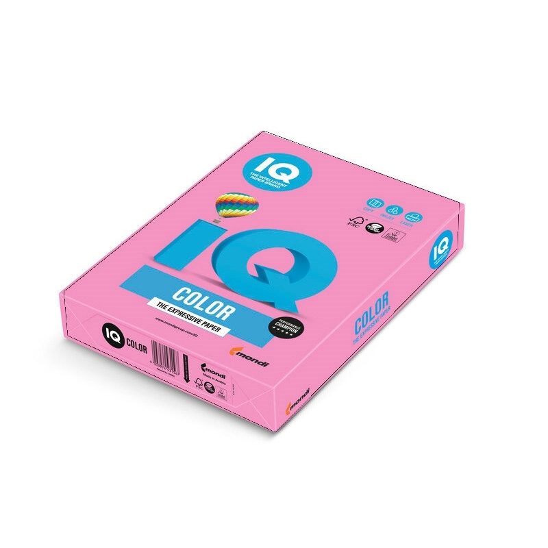 Barevný papír IQ Color neonově růžový 