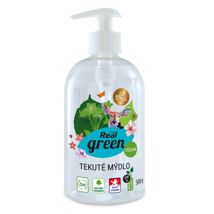Real green tekuté mýdlo 500 g 