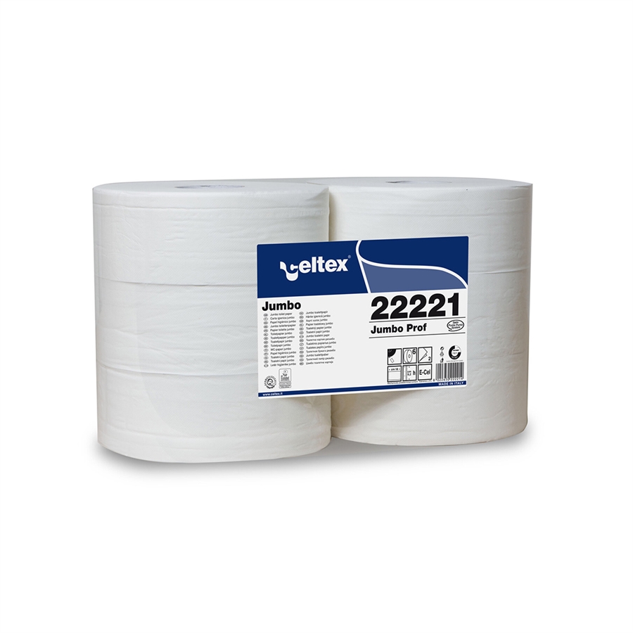 Toaletní papír jumbo Celtex Professional 265 mm / dvouvrstvý / 6 rolí 