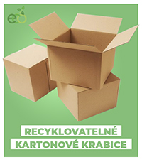 recyklovatelné krabice