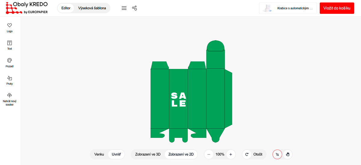 vnitřní potisk obaly s vlastním potiskem