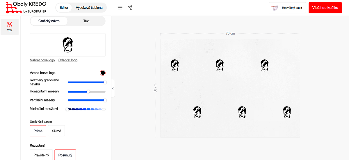 vzor obaly s vlastním potiskem