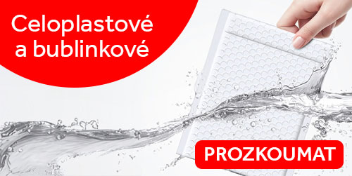 celoplastové bublinkové obálky