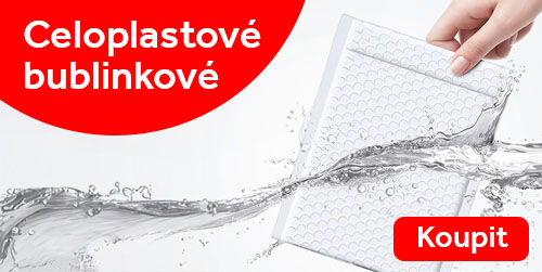 celoplastové bublinkové obálky