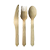 Dřevěné příbory jednorázové